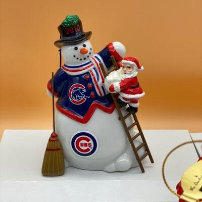 Danbury Mint Chicago Cubs Ornaments Lot Of 5 2011- 2015 - $100 (Owner Firm)