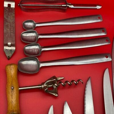 20PC Vintage Kitchen Tools & Utensils - $40
