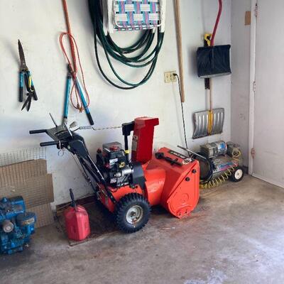 generator, compressor, snowblower