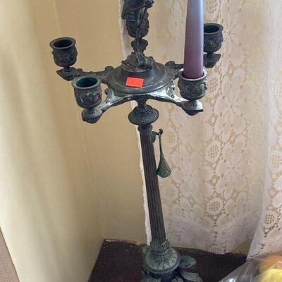fancy candle holder