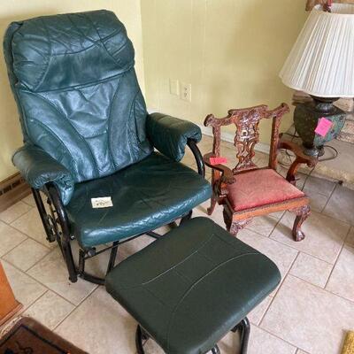 Child's chippendale chair (not old)