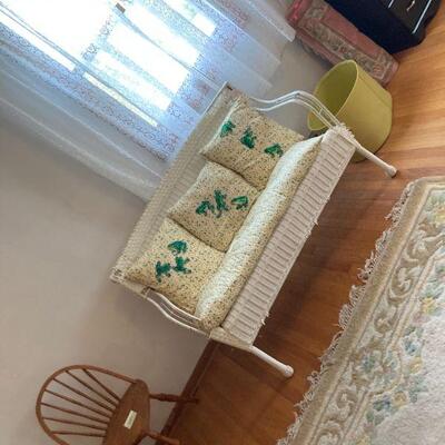 rough condition settee