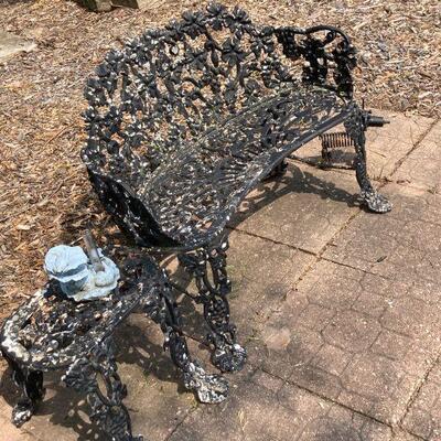 iron patio set
