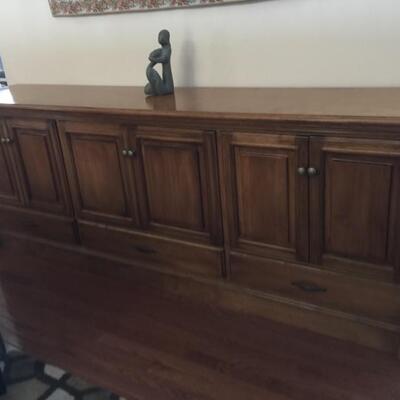 $500 - HAND MADE, SOLID WOOD CREDENZA