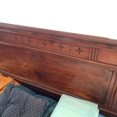 1800's full size head and foot board. Amazing!