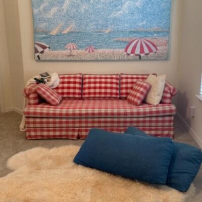 Cliff Sea 33â€ 40.5.                                                     Sleeper Sofa Craftwork Guild LTD 84â€ L Cushion  is 1 Piece...