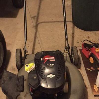 Craftsman 550 Series 5.50 ft-lbs gross torque 22" Cut Push Mower