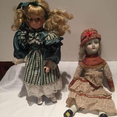 Porcelain Vintage Dolls