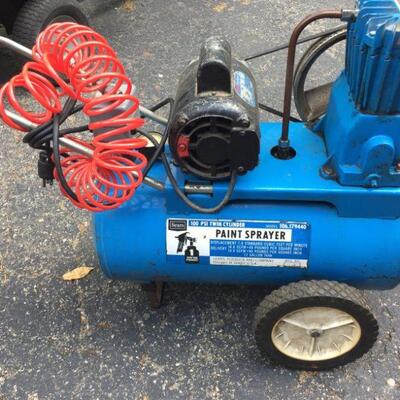 Sears 12 Gal - 100 PSI Twin Cylinder Paint Sprayer 1-Horse Power Model #160.179440