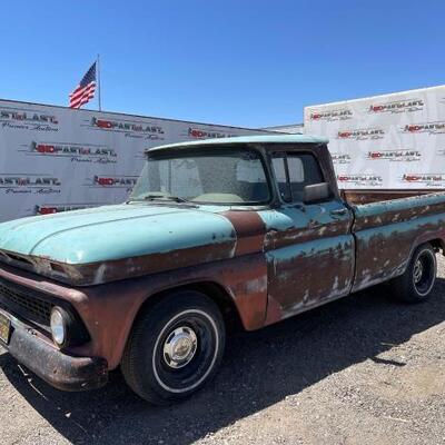 120	

1963 Chevrolet C10 with Buick Engine
SEE VIDEO!
VIN: 3C1540151806
Plate:  H13801
Mileage 82,720
Doc Fee:  $70
DMV Registration Fee:...