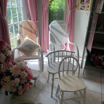 Cane Rocking Chair and More 