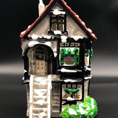Vintage Department 56 Original 1976 Snow Village "Knob Hill Grey" - Call For Price