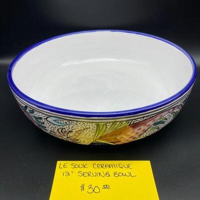 Le Souk Céramique Serving Bowl
