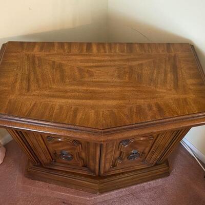 Vintage Pair of Side Tables - 26"H x 32"W x 17"D - Please Call For More Details