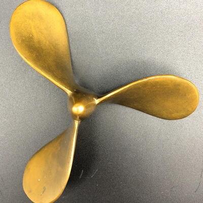 Brass Nautical Propeller