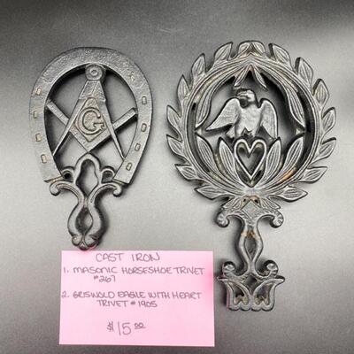 Cast Iron Trivets