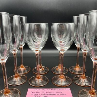 Cristal D'Arques Stemware