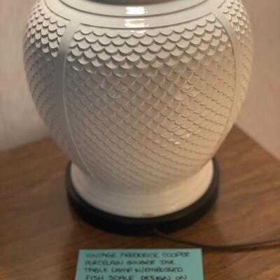 Frederick Cooper Porcelain Lamp