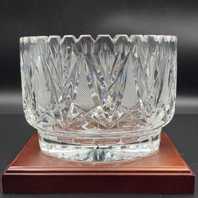 Crystal Highball Tumblers & Crystal Bowl