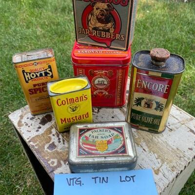 Vintage Tins