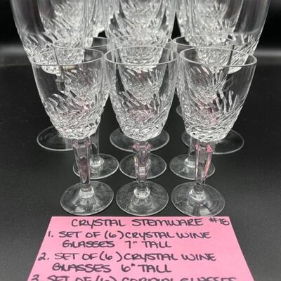 Crystal Stemware