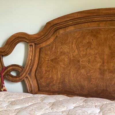 King Bed Mattress, Base & Headboard - 54"H x 80"W x80"D - Please Call For More Details