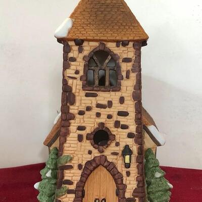 1985 Department 56 Dickens' Village Series "Village Church"