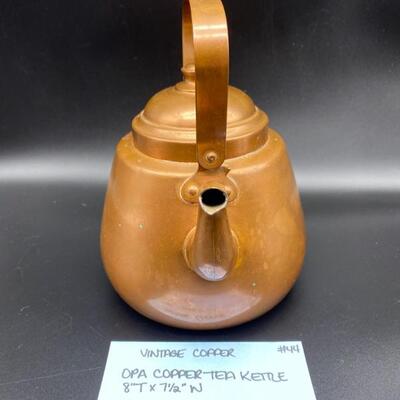 DPA Copper Tea Kettle