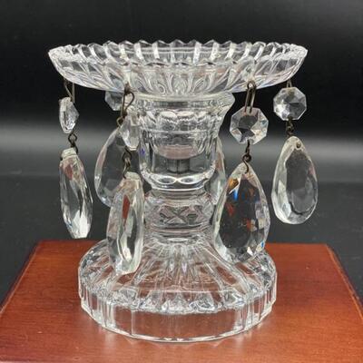Rogaska Crystal & Crystal Candle Holders