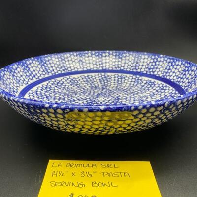 La Primula SRL Pasta Serving Bowl