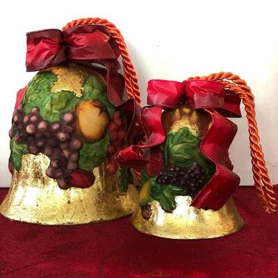 Department 56 Gold Foil Christmas Ornaments