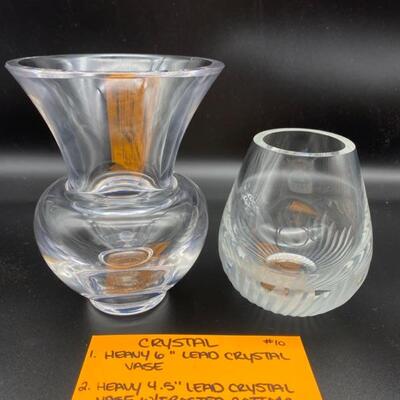 Heavy Lead Crystal