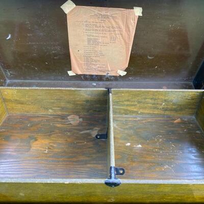Vintage WW2 - Korean War Era Army Footlocker