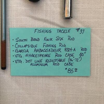 Fishing Rods & Vintage Rod Cases