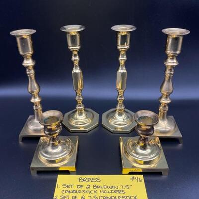 Brass Candlesticks