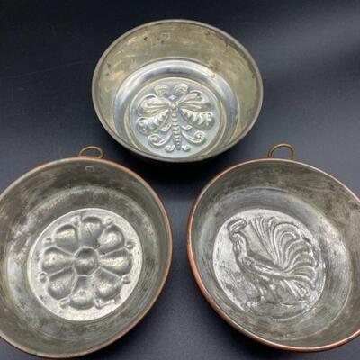 Vintage Copper Molds
