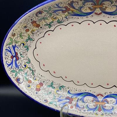 Meridiana Ceramiche Oval Serving Platter