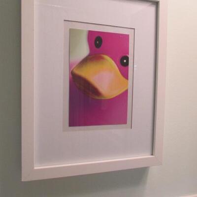 Adorable Duck Prints Custom Framed  