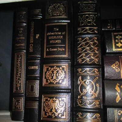Leather Bound Gold Page Book Collections 