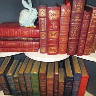 Leather Bound Gold Page Book Collections 