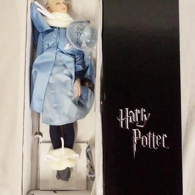 1056	HARRY POTTER TONNER DOLL; FLEUR DELACOUR, NEW IN BOX!  COMES W/ STAND & ACCESSORIES, APP. 17 IN H 
