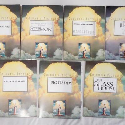1031	LOT OF SEVEN COLUMBIA PICTURES MOVIE PRESS KITS. LOT INCLUDES, STEPMOM, WILDTHINGS, THE JUROR, THE GLASS HOUSE, BIG DADDY, CRAZY IN...