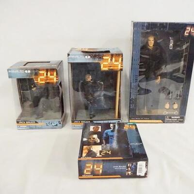 1170	LOT OF THREE 24 JACK BAUER ACTION FIGURES TWO ARE BY MCFARLANE TOYS, ONE IS BY DIAMOND SELECT TOYS & A PUZZLE. ACTION FIGURES COME...