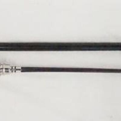 1183	HARRY POTTER THE NOBLE COLLECTION LARGE LUCIUS MALFOY CANE/WAND REPLICA. APP. 46 3/4 IN L 
