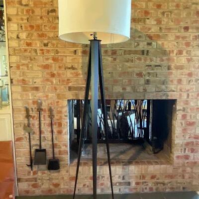 Tripod Tall Lamp - there are two of them