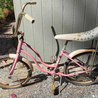 Vintage Girls Schwinn Bike - restoration