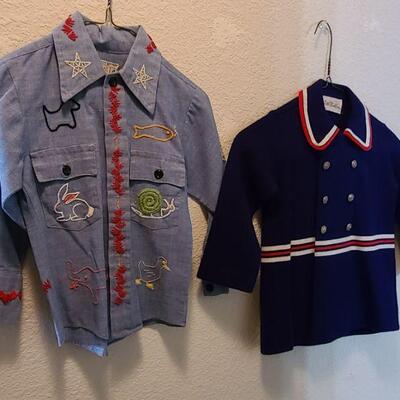 The embroidered denim shirt sold