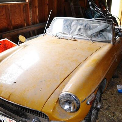 ï»¿ï»¿1970 MG CONVERTIBLE FOR SALE - SOLD AS IS **TAKING BIDS***