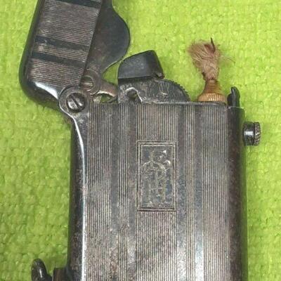 https://www.ebay.com/itm/114906932139	ME3106 USED VINTAGE 1920s THORENS ALPACCA SWISS MADE SILVER PLATED LIGHTER ()