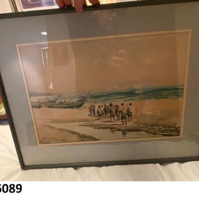 https://www.ebay.com/itm/124857787094	ME6090 : Manuel Tavares (1911-1974) Water Color Seaside Original Art
